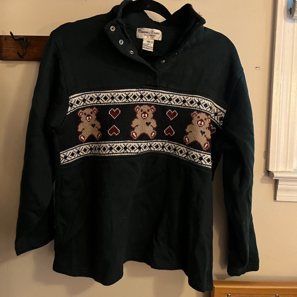 Teddy Bear Quarter Zip